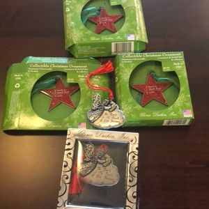 5 Vintage Teacher Ornaments!